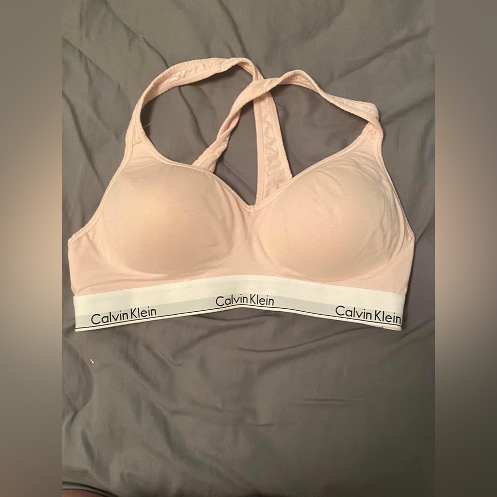 calvin klein sports bra
